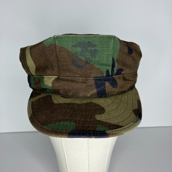 Army Other - Army Utility Cap Ty[e I with Insignia Military Camo Camouflage Small